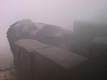 Granite Alter in the mist